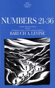 Hardcover Numbers 21-36: A New Translation with Introduction and Commentary Book