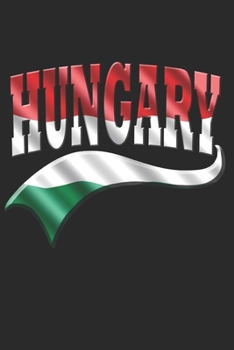 Paperback Hungary Notebook: Hungary Notebook - college book - diary - journal - booklet - memo - composition book - 120 sheets - Dot Grid paper 6x Book