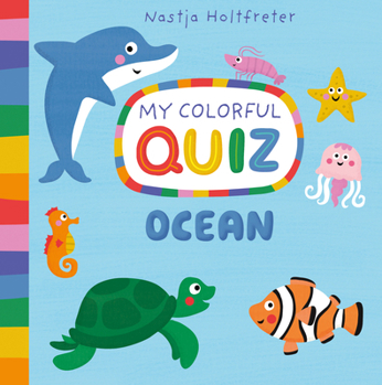 Board book Ocean, My Colorful Quiz Book