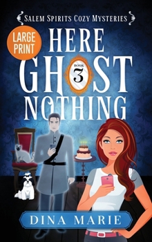 Hardcover Here Ghost Nothing: Large Print [Large Print] Book