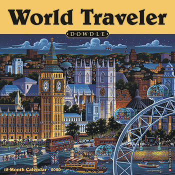 Calendar World Traveler by Dowdle 2020 Wall Calendar Book