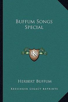 Paperback Buffum Songs Special Book