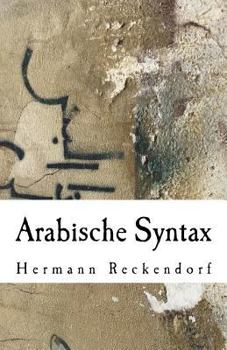 Paperback Arabische Syntax [German] Book