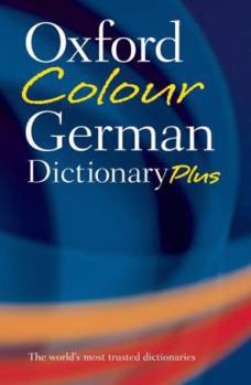 Hardcover Oxford Colour German Dictionary Plus: German-English, English-German Book