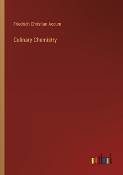 Paperback Culinary Chemistry Book