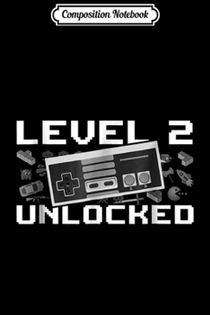 Composition Notebook: Level 10 Unlocked Boys 10th Birthday 10 Year Old Gamer Gift Journal/Notebook Blank Lined Ruled 6x9 100 Pages