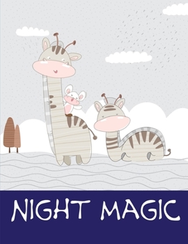 Paperback night magic: Coloring Pages, Relax Design from Artists for Children and Adults Book