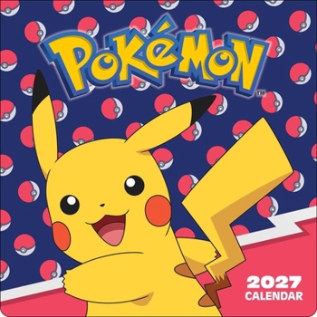 Calendar Pokémon 2027 Wall Calendar Book