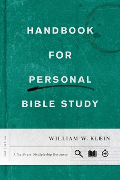Paperback Handbook for Personal Bible Study Second Edition Book