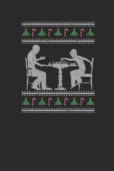 Ugly Christmas Chess: Blank Lined Notebook (6" x 9" - 120 pages) ~ Christmas Themed Notebook for Daily Journal, Diary, and Gift
