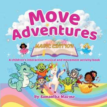 Paperback Magic Edition: A children's interactive musical and movement activity book [Large Print] Book
