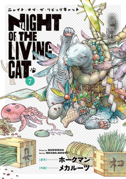 Paperback Night of the Living Cat Vol. 7 Book