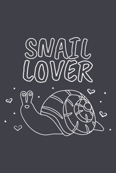 Snail lover: Snail Notebook College Blank Lined 6 x 9 inch 110 pages -Notebook for Snail Lovers Journal for Writing- Snail Notebook for Girls-Gift for ... for Snail Lovers (Snail Journal Notebook)
