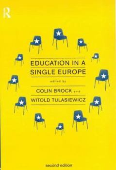 Paperback Education in a Single Europe Book