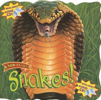 Paperback Snakes! with CD (Audio) (Know-It-Alls) Book
