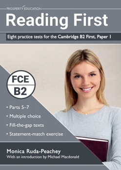 Paperback Reading First: Eight practice tests for the Cambridge B2 First Book