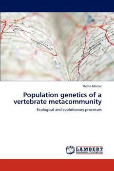 Paperback Population Genetics of a Vertebrate Metacommunity Book