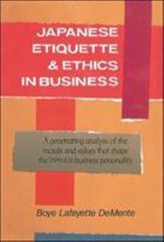 Paperback Japanese Etiquette & Ethics in Business Book