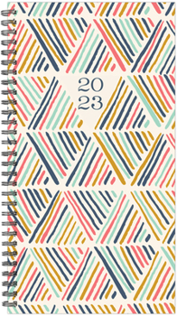 Spiral-bound Simply Geometric 2023 Small Spiral Softcover Planner Book