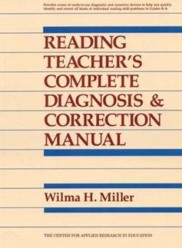 Paperback The Reading Teacher's Complete Diagnosis & Correction Manual Book