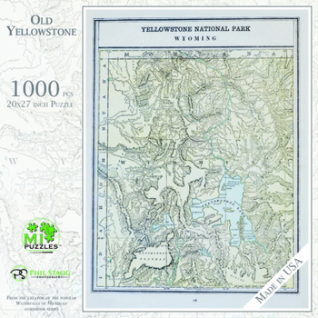 Misc. Old Yellowstone - 1000 Piece Jigsaw Puzzle Book