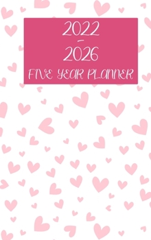 Hardcover 2022-2026 Monthly Planner 5 Years - Dream it - Plan it - Do it: Hardcover - 60 Months Calendar, Five Years Calendar Planner, Business Planners, Agenda Book