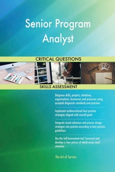 Paperback Senior Program Analyst Critical Questions Skills Assessment Book