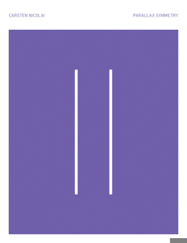 Hardcover Carsten Nicolai: Parallax Symmetry Book