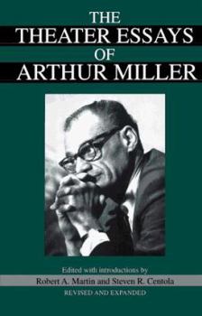 Paperback The Theater Essays of Arthur Miller Book