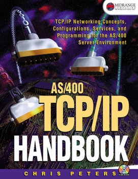 Paperback AS/400 TCP/IP Handbook [With CDROM] Book