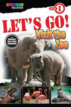 Paperback Let's Go! Visit the Zoo Book