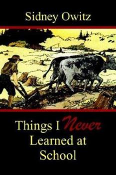 Paperback Things I Never Learned at School Book