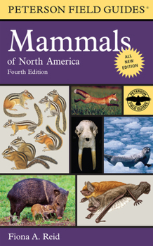 Paperback Peterson Field Guide to Mammals of North America Book