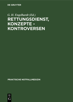 Hardcover Rettungsdienst, Konzepte - Kontroversen [German] Book
