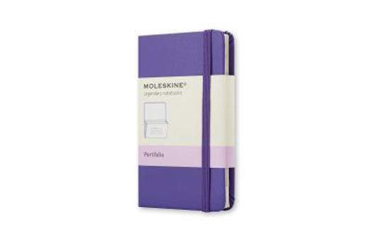 Office Product Moleskine Classic Portfolio, Extra Small, Brilliant Violet, Hard Cover (2.5 X 4) Book