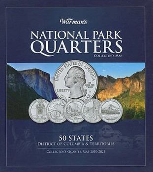 Hardcover National Park Quarter Map (Warman's Collector Coin Folders) Book