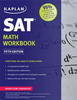 Paperback Kaplan SAT Math Workbook Book