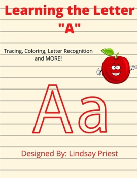 Paperback Learning the Letter "A" Book