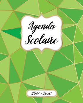 Paperback Agenda Scolaire 2019 2020 Mensuel Et Semainier: Agenda Scolaire 2019-2020 Pour Etudiant Et Professeur - Calendrier, Planificateur, Journalier, Organis [French] Book