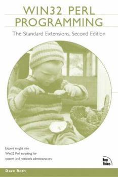 Paperback Win 32 Perl Programming: The Standard Extensions Book