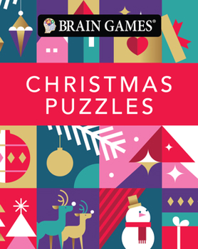 Paperback Brain Games - Take-Along - Christmas Puzzles (Stocking Stuffer - Design Cover): Volume 2 Book