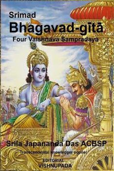 Paperback Srimad Bhagavad-gita Volume 2: Four Authorized Vaisnava Sampradaya Book