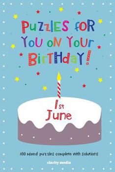 Paperback Puzzles for you on your Birthday - 1st June Book