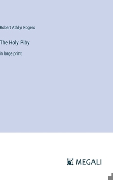 Hardcover The Holy Piby: in large print Book