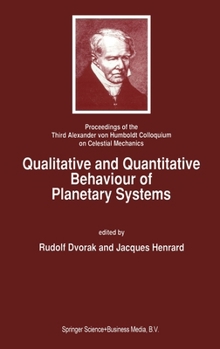 Hardcover Qualitative and Quantitative Behaviour of Planetary Systems Book