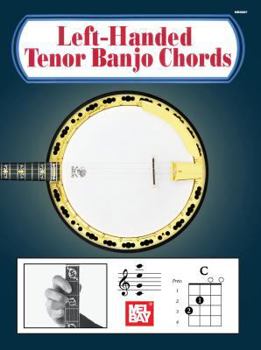 Paperback Left-Handed Tenor Banjo Chords Book