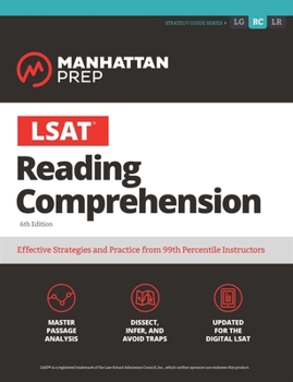 Paperback LSAT Reading Comprehension Book