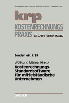Paperback Kostenrechnungs-Standardsoftware Für Mittelständische Unternehmen [German] Book