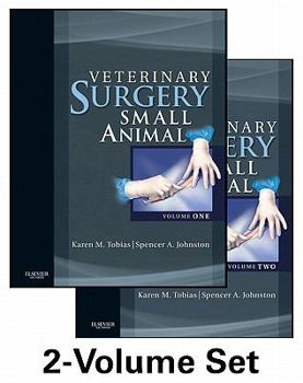 Hardcover Veterinary Surgery: Small Animal: 2-Volume Set Book