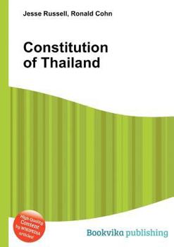 Paperback Constitution of Thailand Book